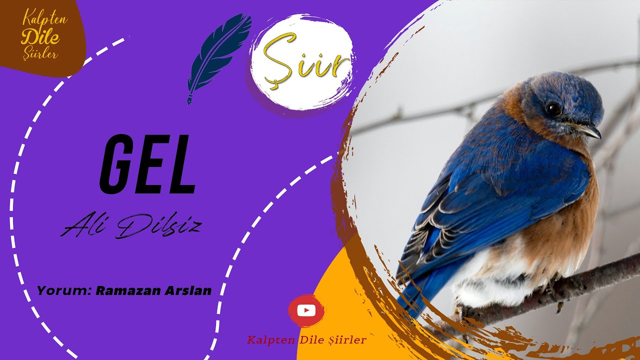 Ali Dilsiz | Gel - Ramazan Arslan Yorumuyla #şiir