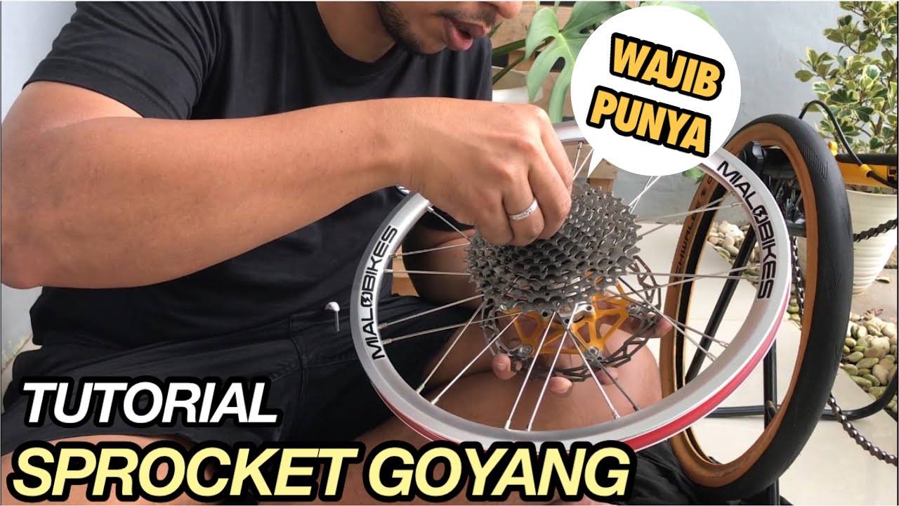 CARA MEMPERBAIKI SPROCKET GOYANG SETELAH GANTI WHEELSET - TUTORIAL SEPEDA LIPAT - ELEMENT TROY B2W