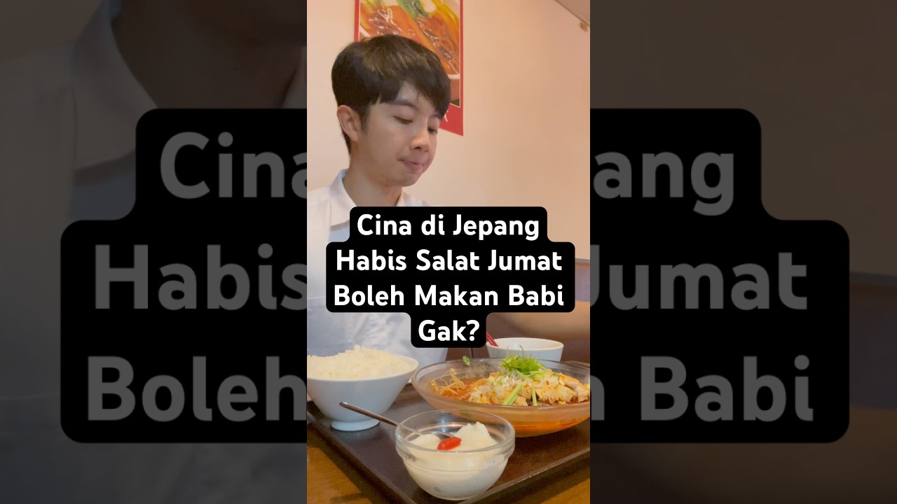 Cina di Jepang Habis Solat Jumat Boleh Makan Babi Gak?
