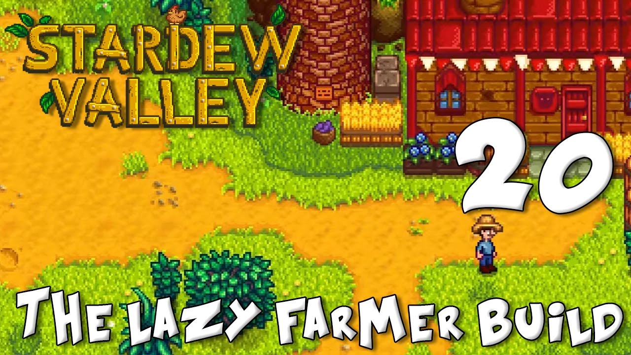 Stardew Valley Lazy Farmer Build 20: Master Baiter