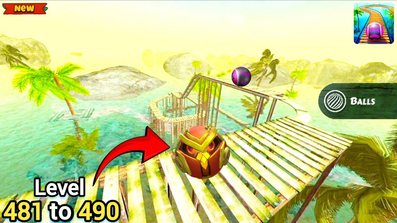 Rollance Adventure Balls, SpeedRun, Rollance Portal Run Gameplay Level 481 to 490