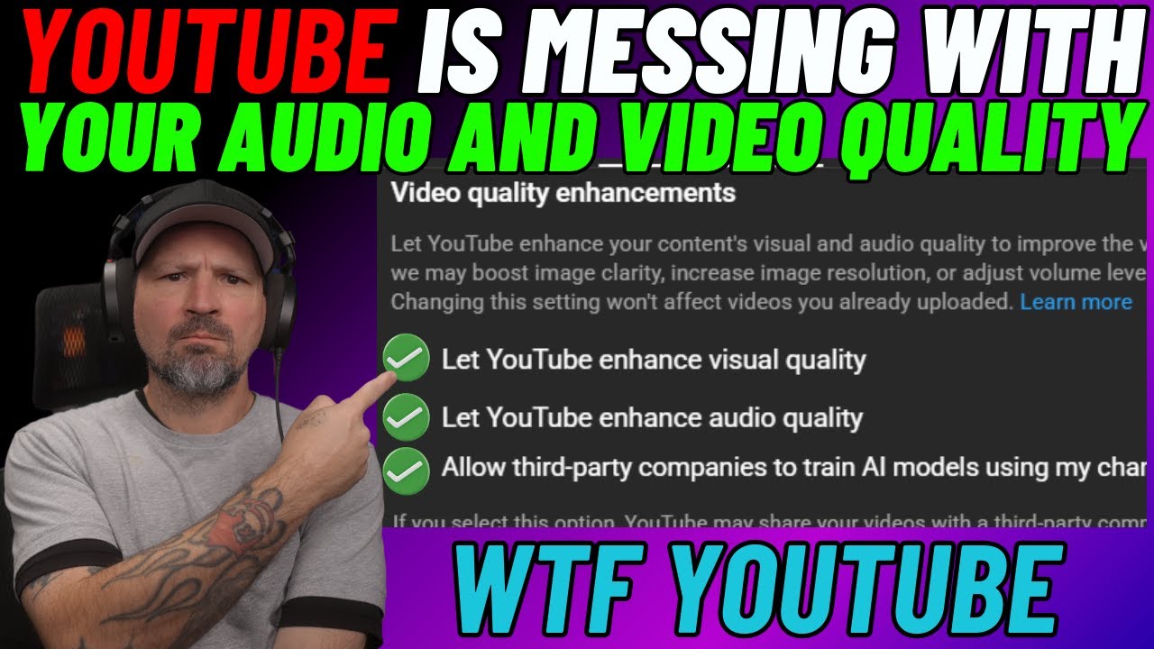 YouTube is SECRETLY Changing Your Video & Audio Quality | Turn This OFF Now!
