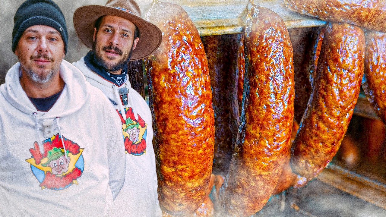 Zkoušíme vyrobit poctivou fotbalovou klobásu na gril!