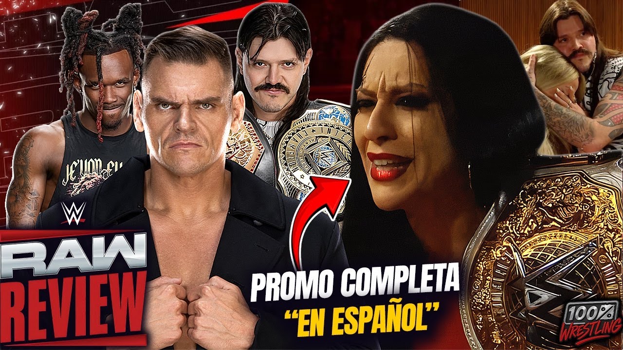 Stephanie Vaquer con PROMO COMPLETA en Español | RAW Review | Je’Von Evans rumbo al Chamber