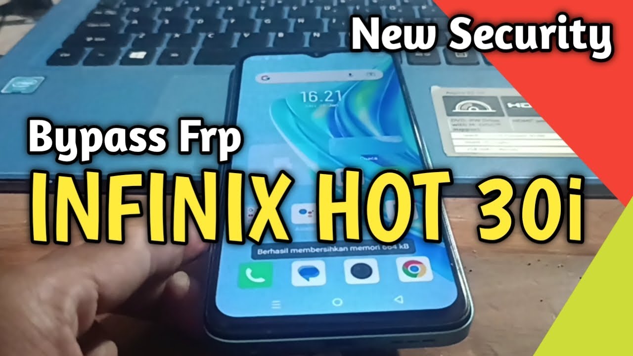CARA BYPASS FRP INFINIX HOT 30i X669C Terkunci Akun Google Via Unlocktool