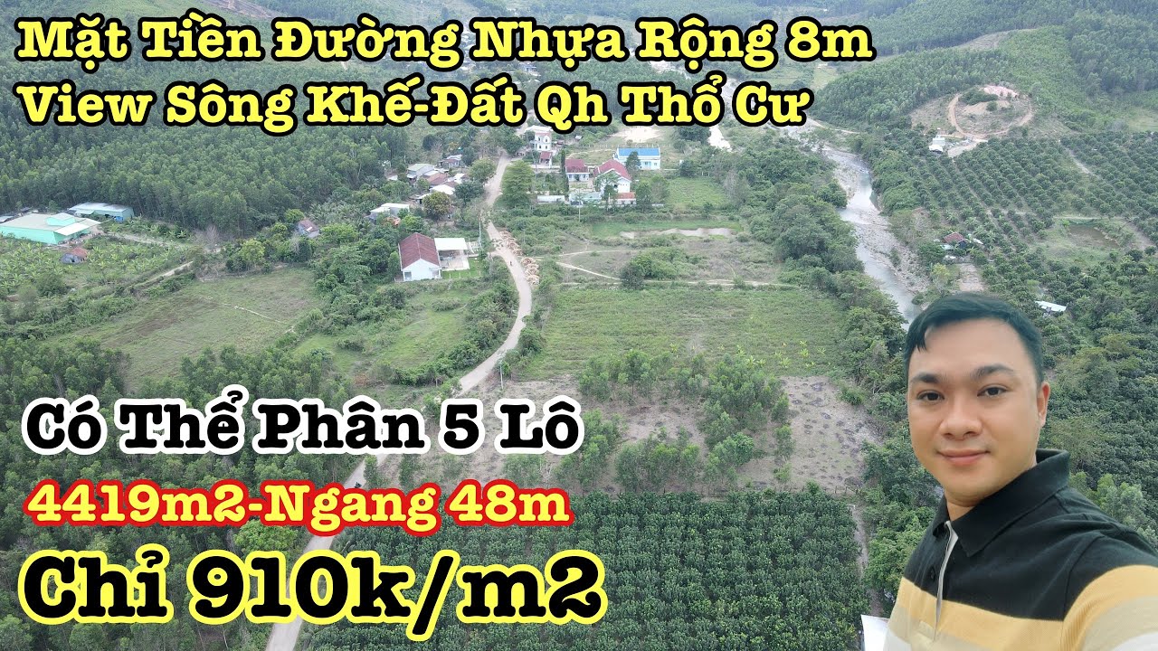bán đất quy hoạch thổ cư view sông khế khánh vĩnh, mặt tiền đường nhựa 8m | Nha Trang Nhà Đất