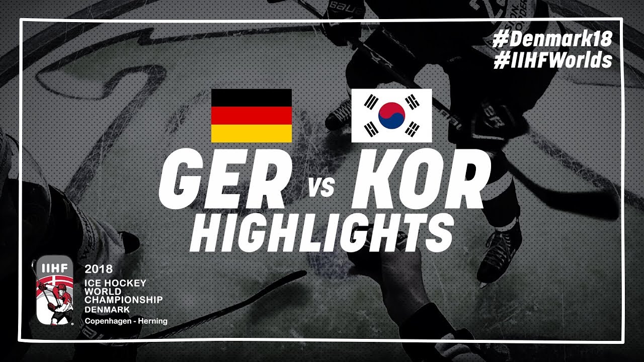 Game Highlights: Germany vs Korea May 9 2018 | #IIHFWorlds 2018