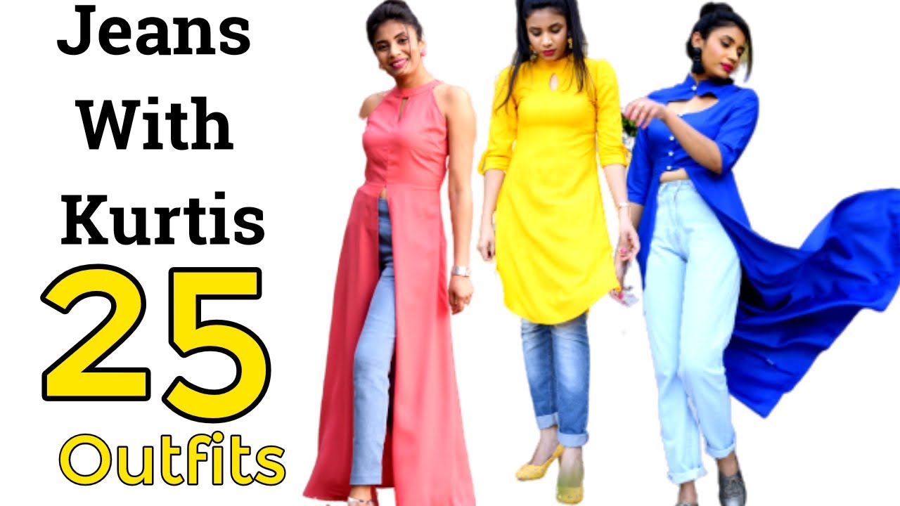 Jeans + Kurti Outfit Ideas | 25 Stylish Looks | Aanchal