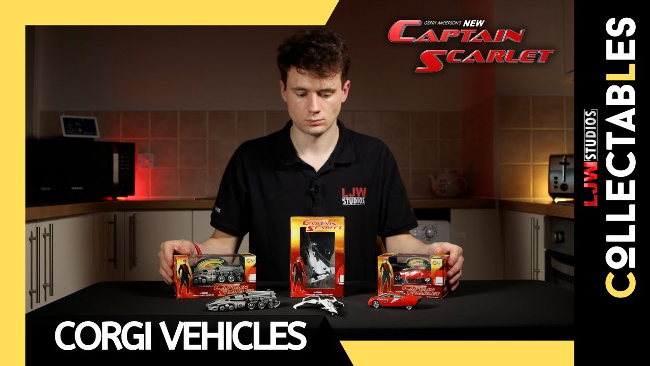 Corgi | New Captain Scarlet | Rhino | White Falcon | Cheetah | Die-Cast Vehicles | in-depth Review