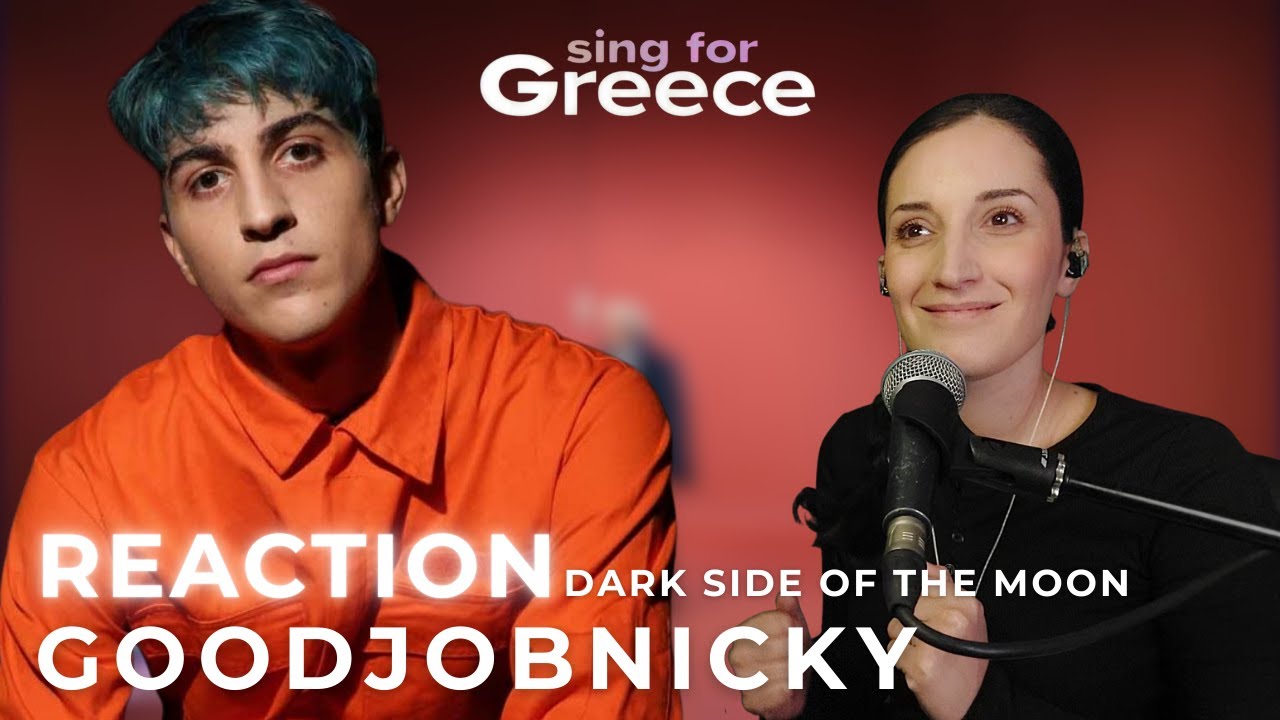 Vocal Coach Reacts to Goodjobnicky - Dark Side Of The Moon | Sing for Greece 2026