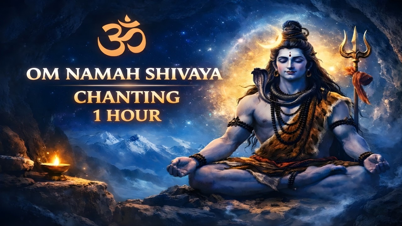 Om Namah Shivaya Chantting | 1 Hour Shiva Mantra for Deep Peace, Meditation & Sleep 🕉️