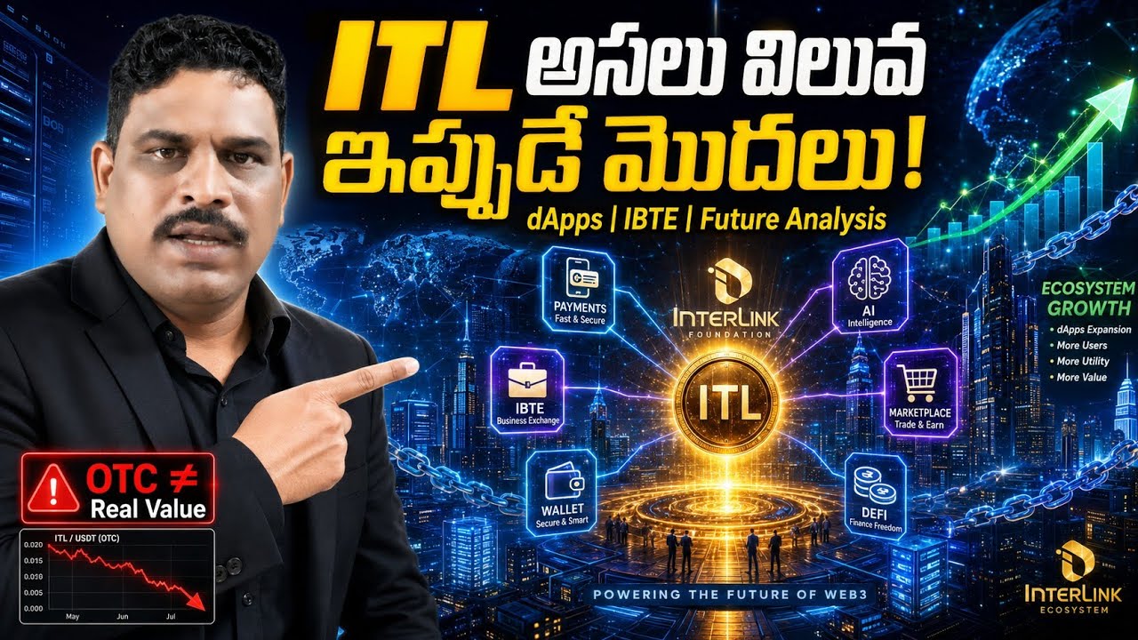 InterLink Mainnet తర్వాత ఏం జరగబోతోంది? | OTC Price నిజమేనా? | ITL Coin Future