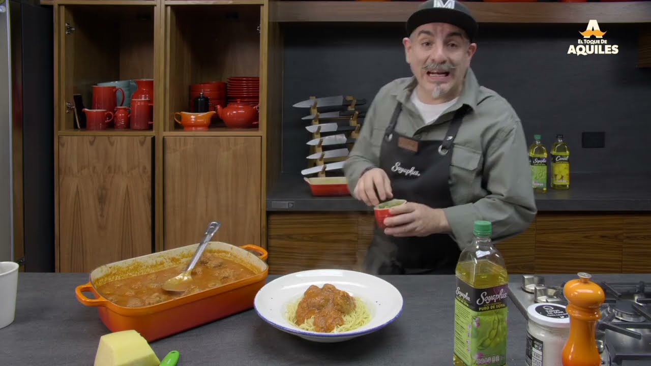 Albondigas con Pasta - El Toque de Aquiles