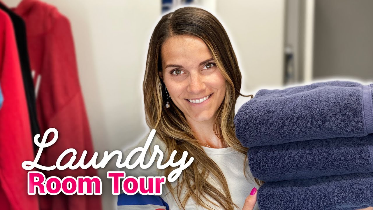LAUNDRY ROUTINE FOR FAMILY OF SIX | LAUNDRY ROOM TOUR | LAUNDRY ROOM ORGANIZATION