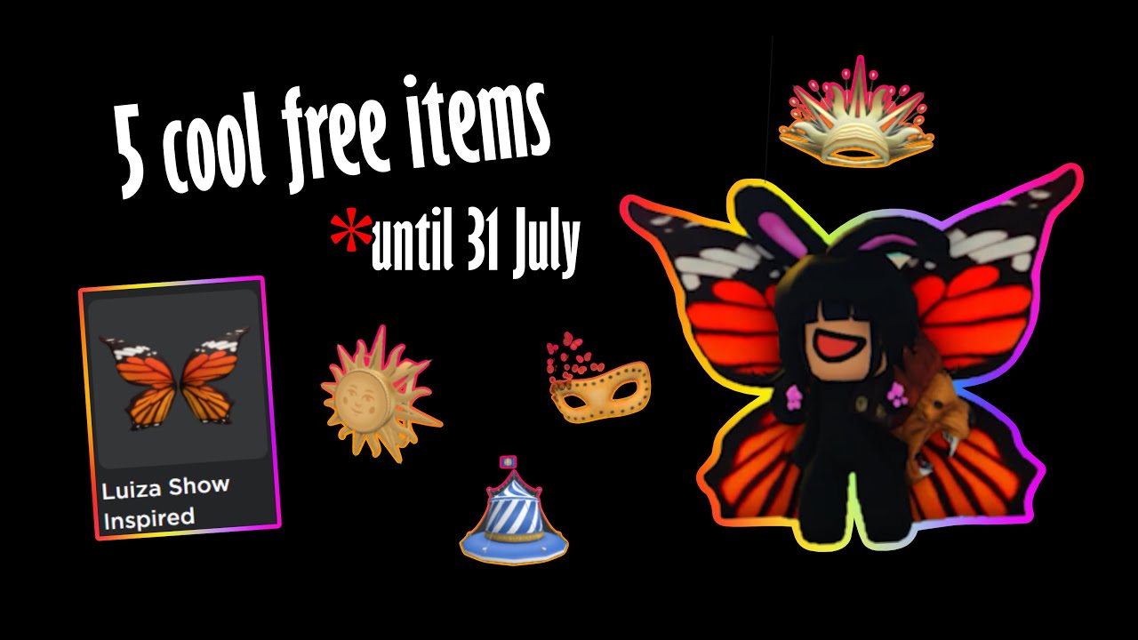 Hurry!! [Cirque Du Soleil] Roblox free items, game link in description