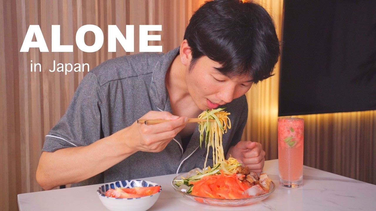 Alone in Japan｜Summer Vegetable Cooking｜Festival Day｜Cold Ramen
