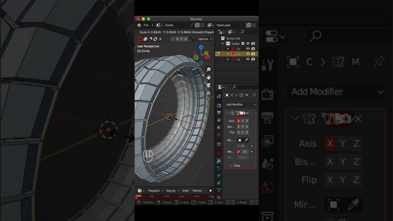 How to Model a Tire in Blender in Under 1 Minute!