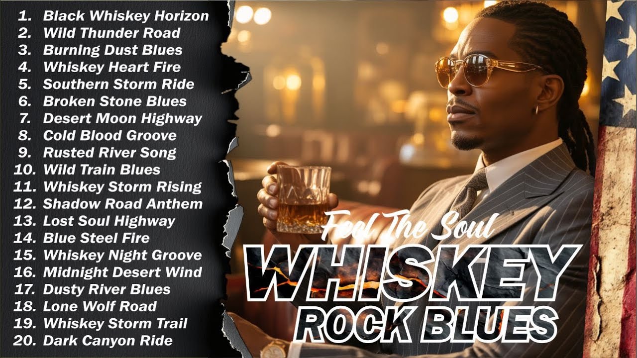 Whiskey Blues Music - THE BEST OF WHISKEY BLUES - Best Blues Songs Of All Time Relaxing Blues #rock