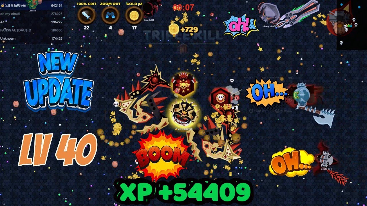 EvoWars.io | UPDATE Level 40 - Lên max lvl cùng @Ar_Tm-253