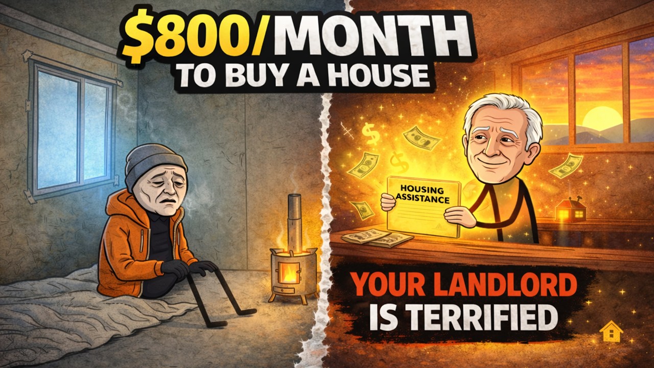 How Homeless People Buy a House for $800/Month? (Vanlords HATE This)