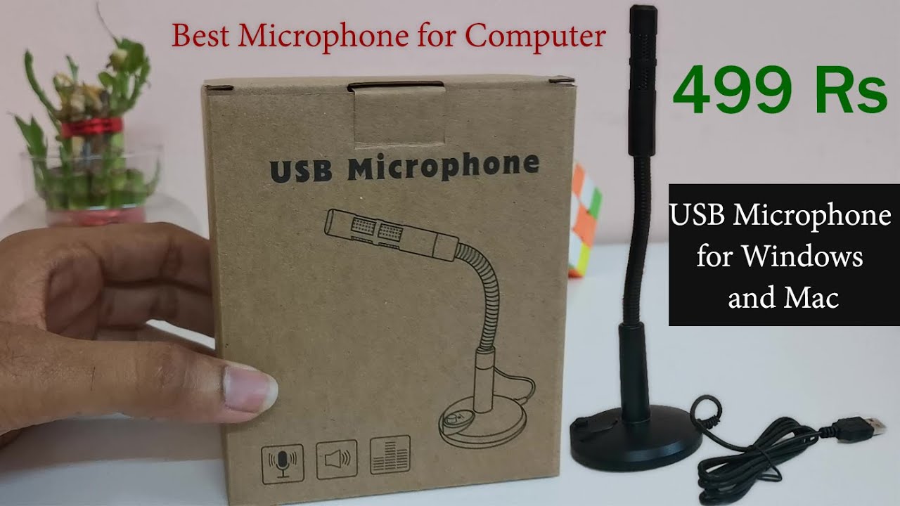 Best Desktop Mic under 500 Rs | Professional PC Microphone Review, Streaming Mic for PC Below 500 Rs