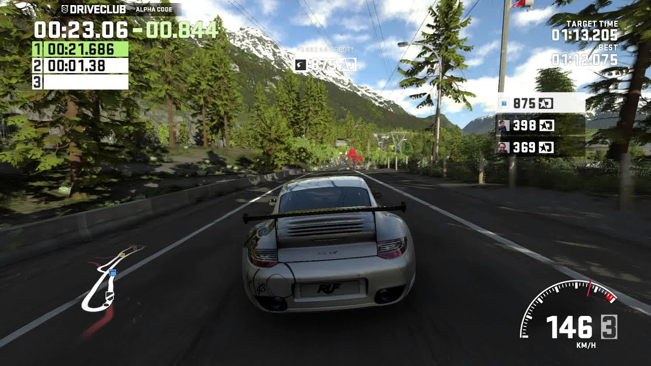 #DRIVECLUB Gamescom Demo | RUF RT12 R | PS4 Gameplay (HQ 1080p) | 2/4