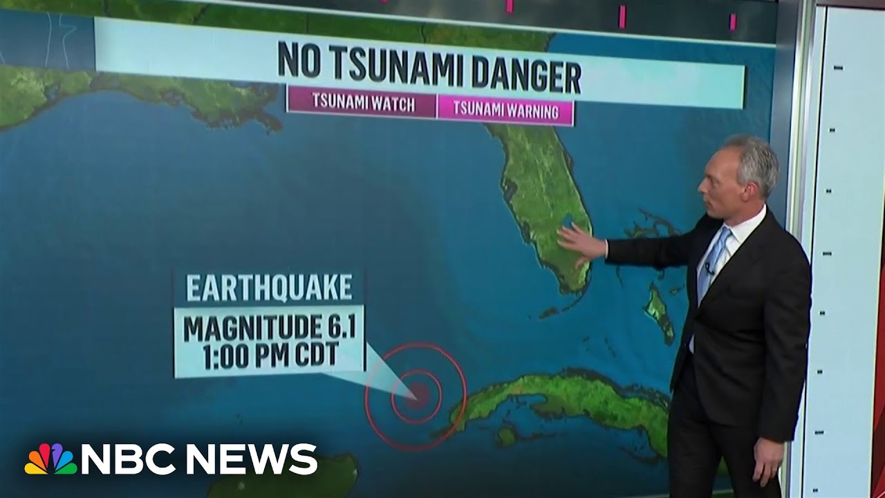 6.1-magnitude earthquake near Cuba felt across southern Florida