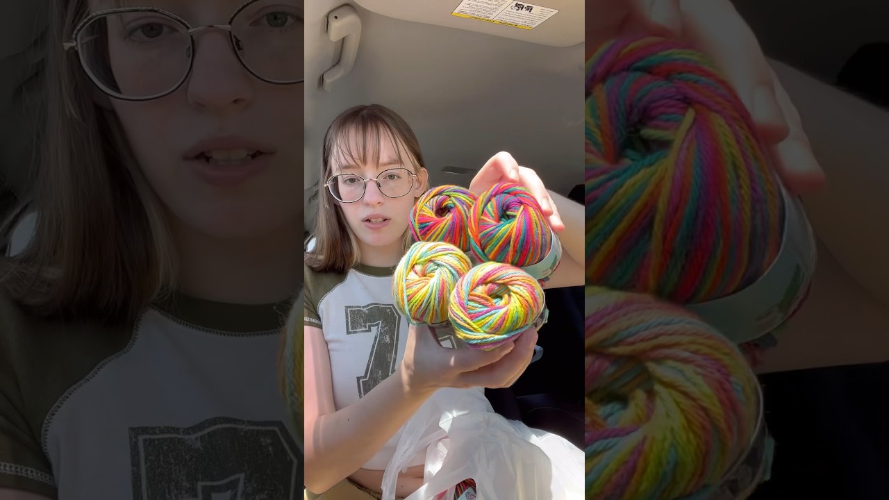 Small hobby lobby yarn haul #crochet #fashion #yarn