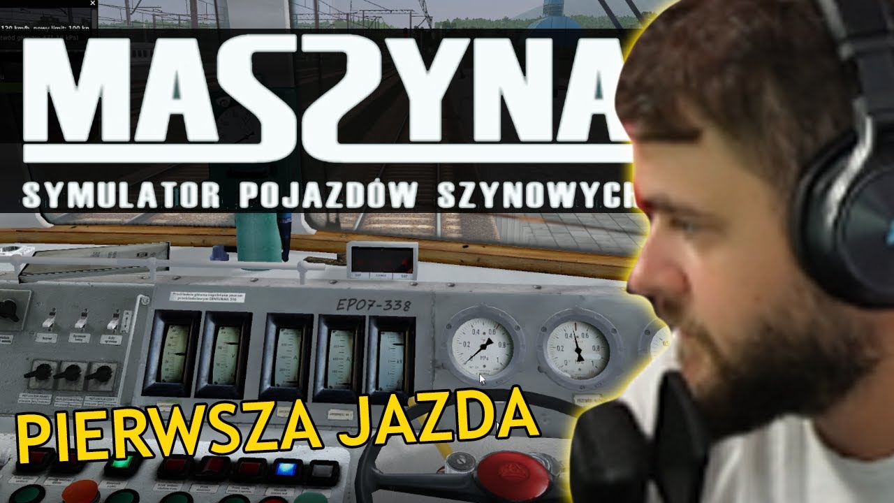 Pierwsze uruchomienie pociągu - MaSzyna
