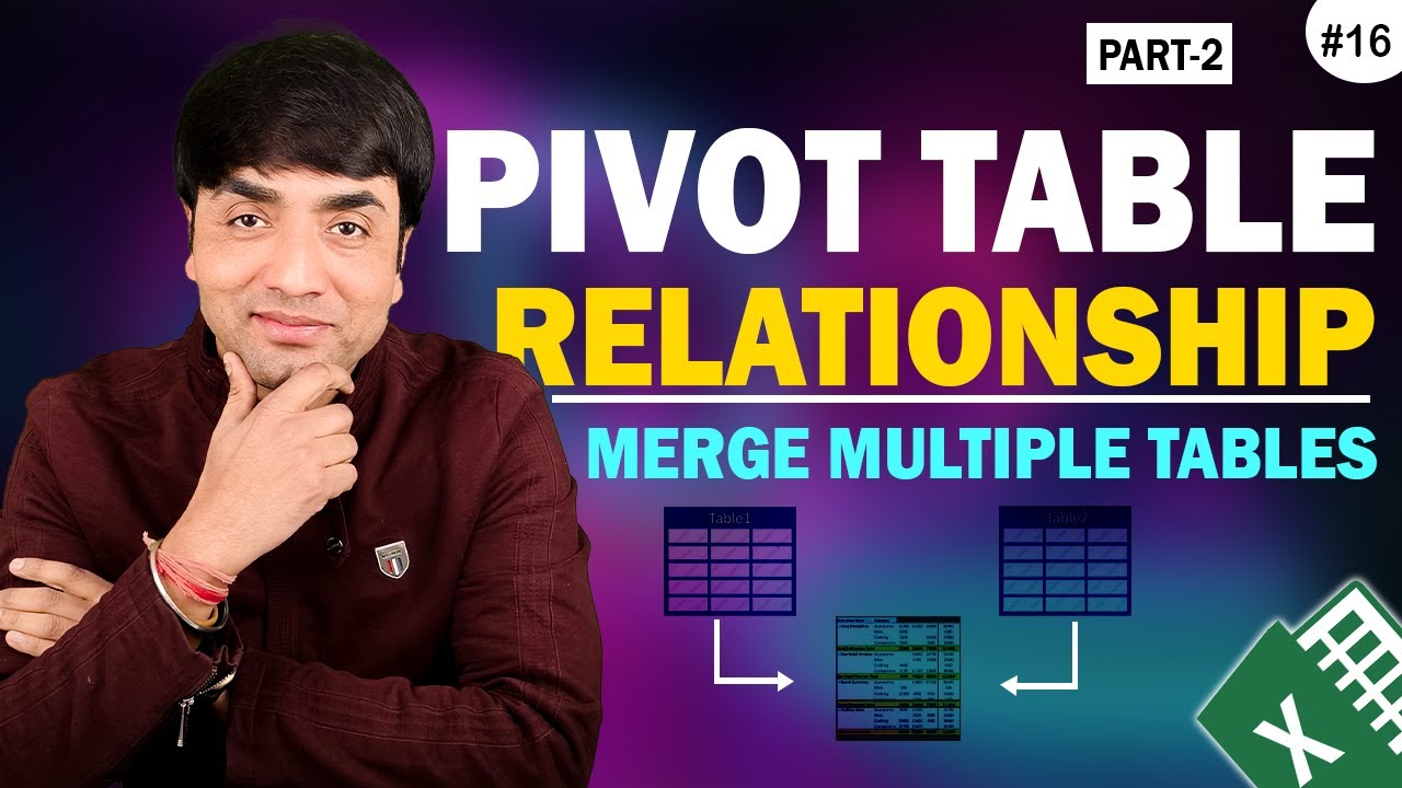 Advanced Pivot Table Relationship -Part-2 | Combining Data from Multiple Sheets in Excel