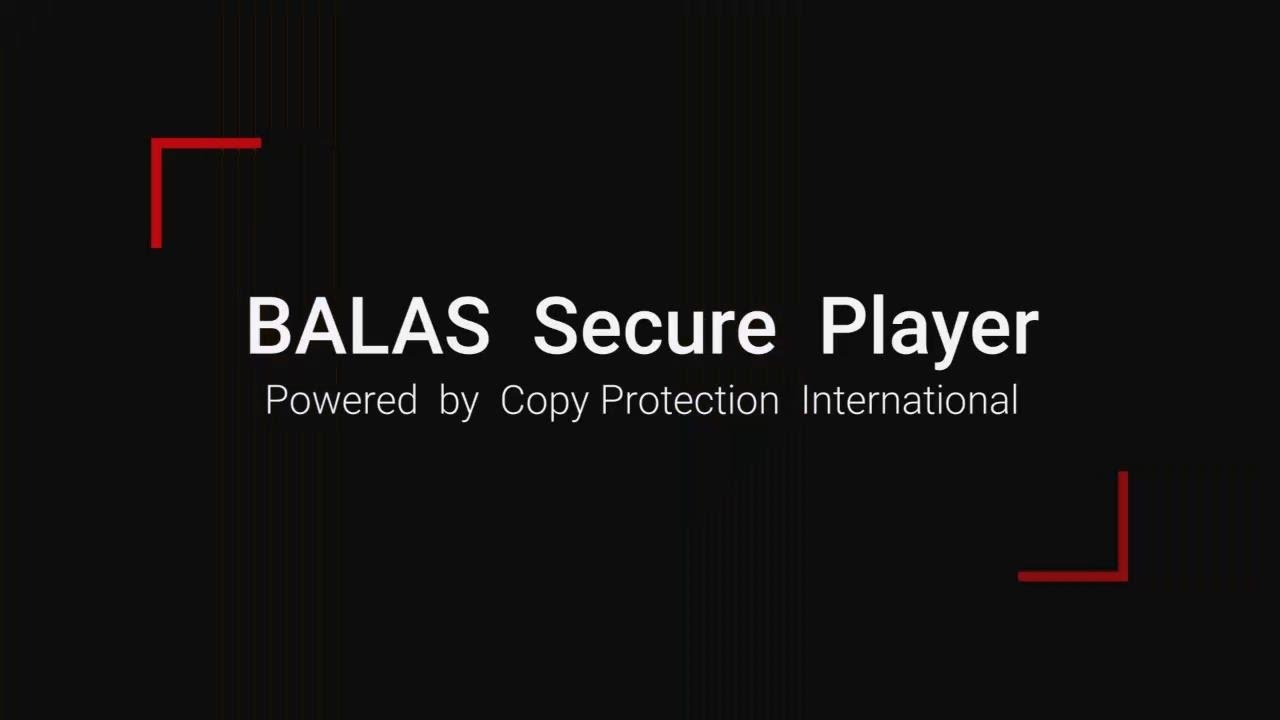 Блокировка программного обеспечения BALAS (предотвращение записи экрана) позволяет защитить видео...