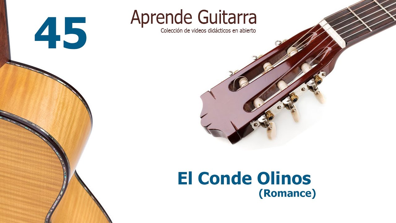 Aprende Guitarra 45 - El Conde Olinos