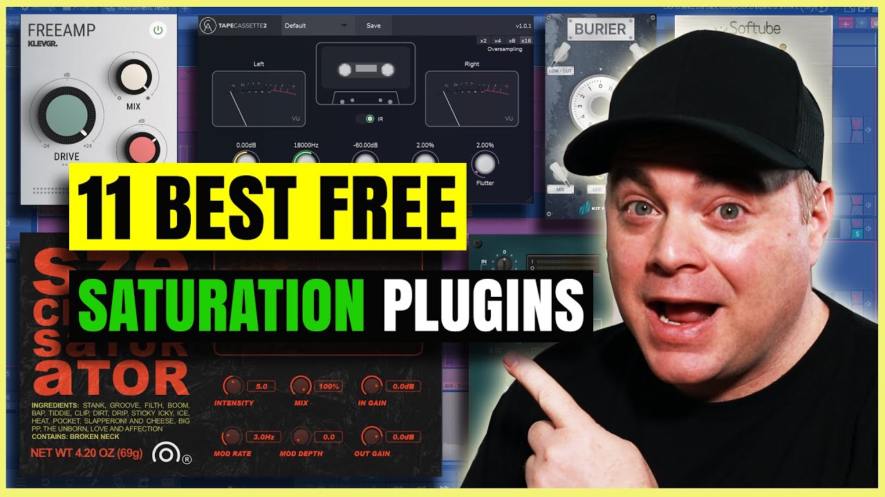Best Free Saturation Plugins 2021