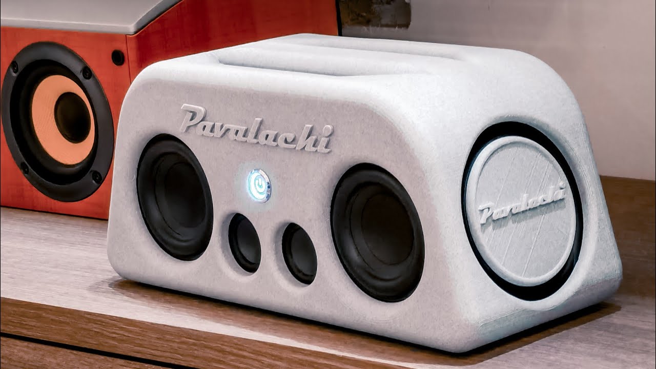 The most beautiful and powerful speaker i've ever made