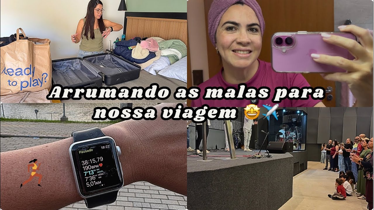 Vamos viajar, arrumando as malas… vem acompanhar tudo.