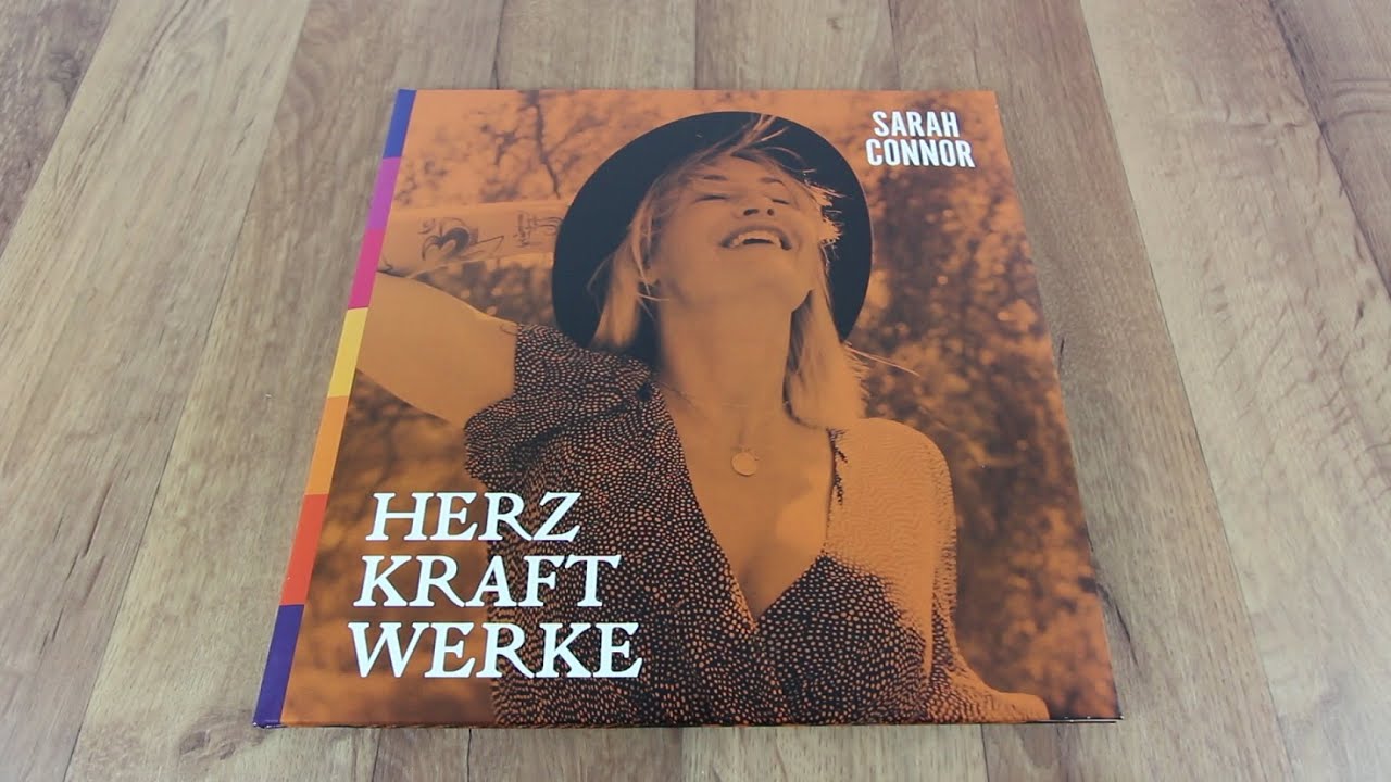 SARAH CONNOR - Herz Kraft Werke (Special Ltd. Set farbige Vinyl signiert) Unboxing