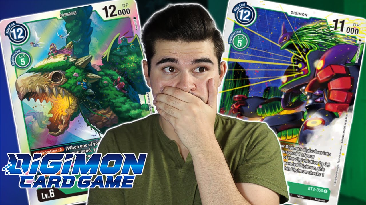 I MADE IT AGGRO!! | Digimon TCG Green Ceresmon Deck Profile Set 1.5 (English)