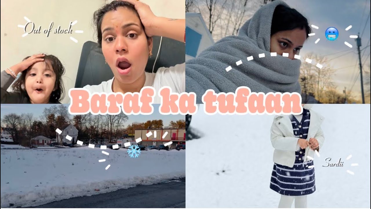Baraf ka tufaan|| sb kuch khatam ho gya🥶❄️🧊