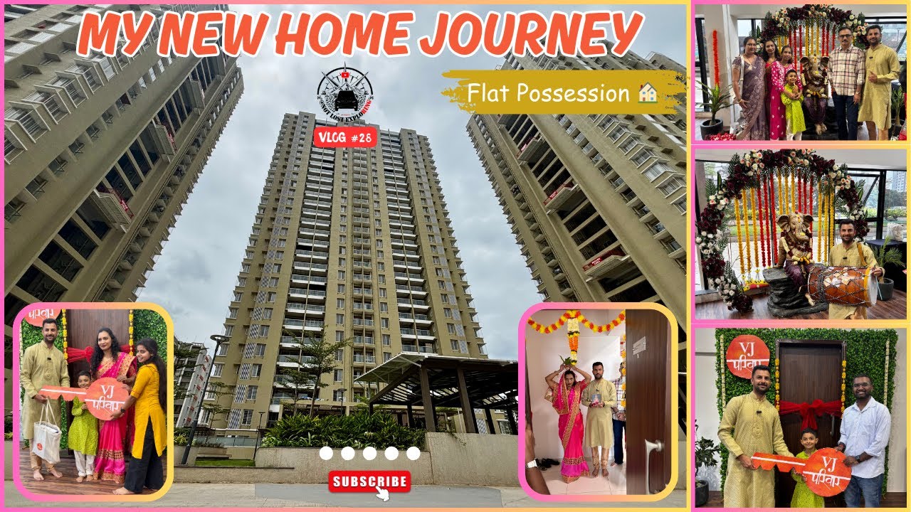 Flat Possession in Pune 🏡 | My New Dream Home Tour | Buying a Flat in Pune Vlog 2025 #Parthrastogi