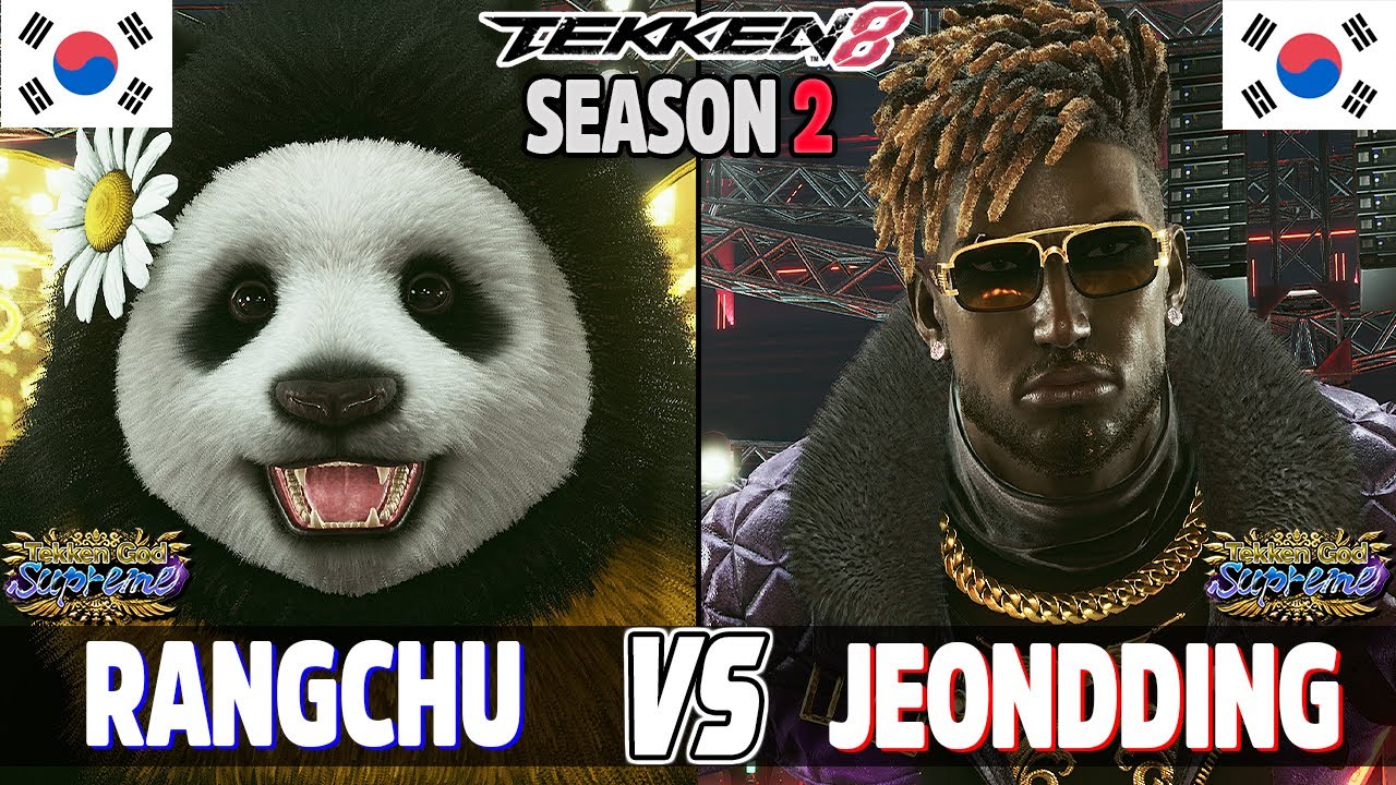 Tekken 8  ▰  RANGCHU (#3 Ranked Panda) Vs JEONDDING (#7 Ranked Eddy) ▰ Player Matches!