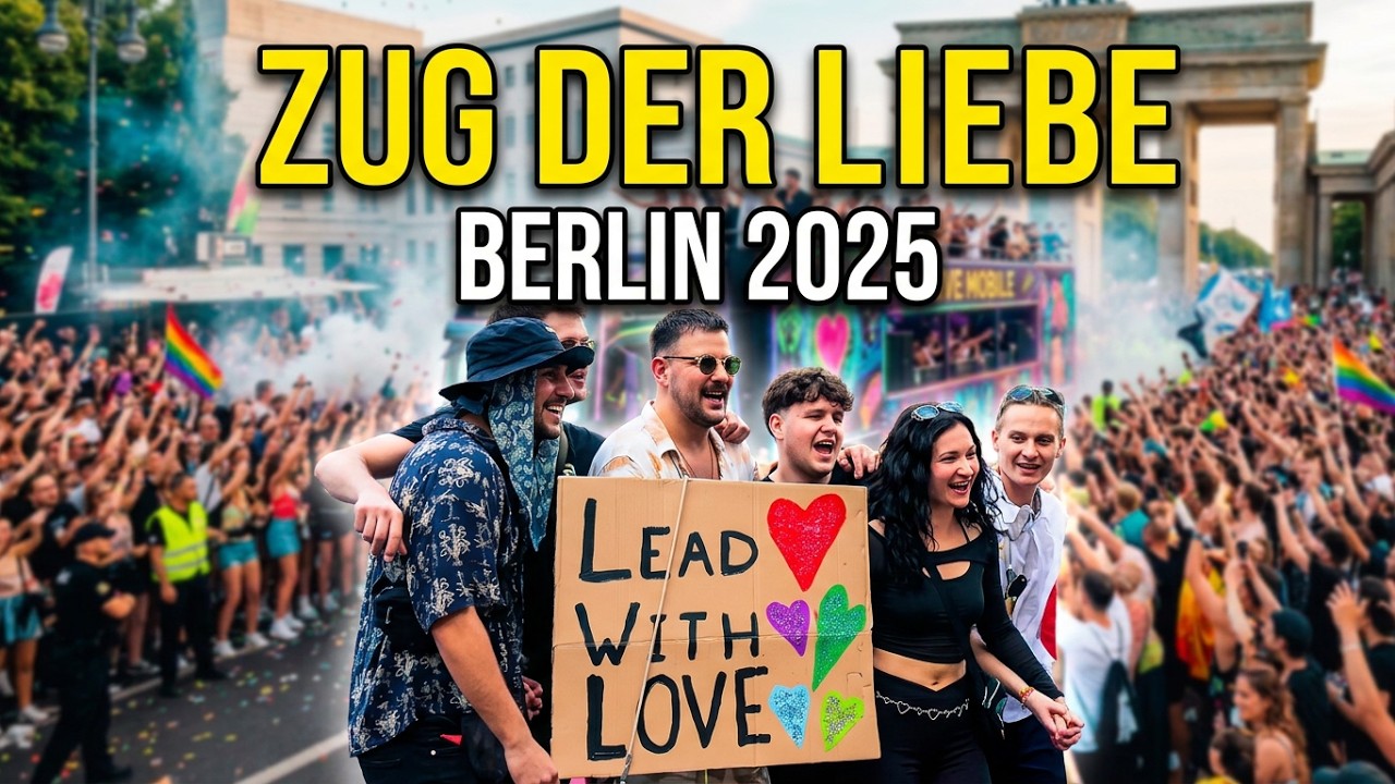 Zug der Liebe 2025 / BERLIN 30.08.2025