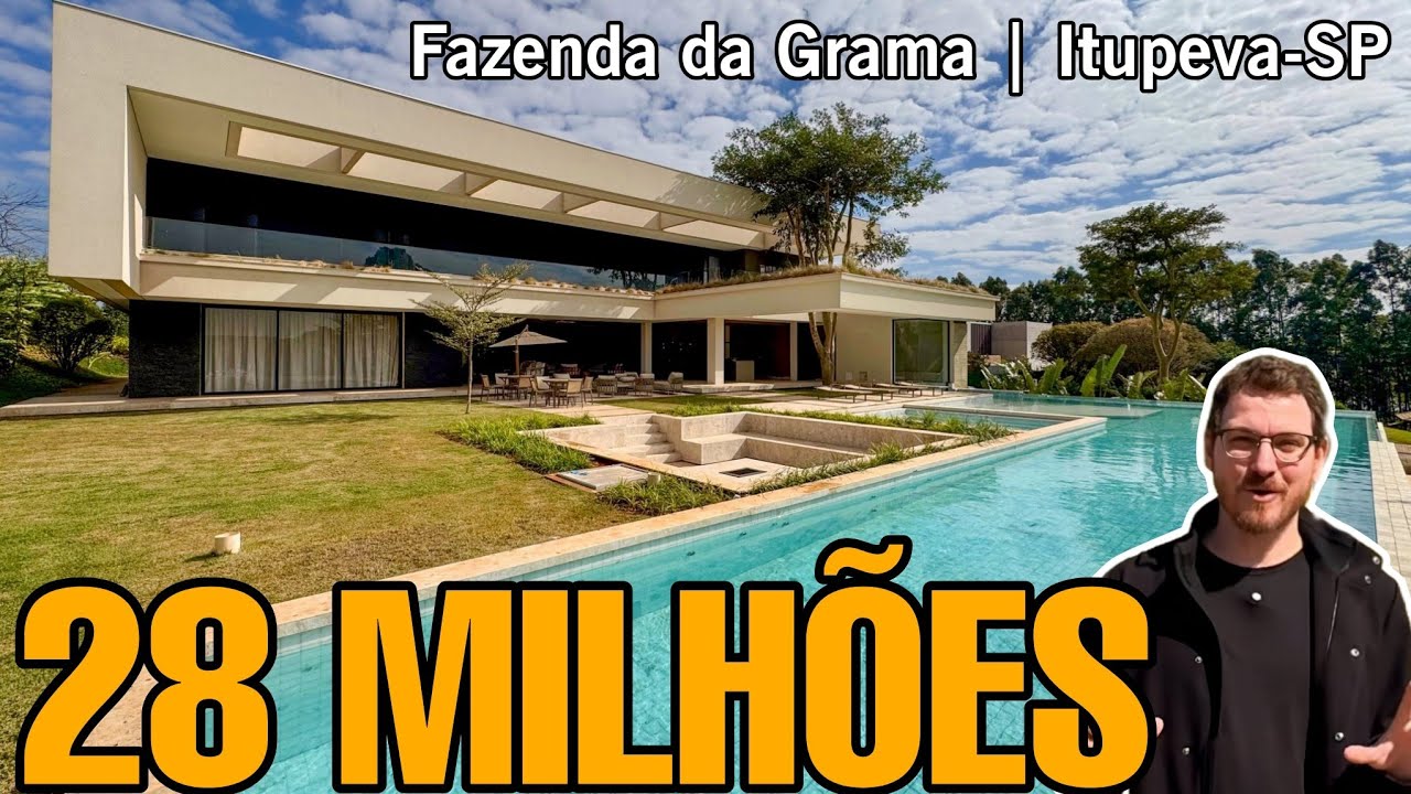 Mansão dos SONHOS no condomínio mais DESEJADO do interior 📍 Fazenda da Grama