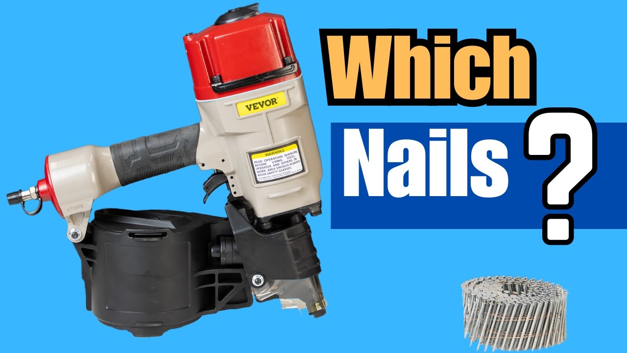 Vevor CN80 Coil Nailer Review - Which Nails to Use?