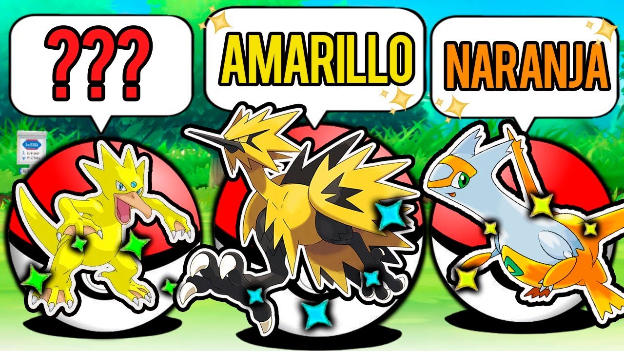 ✨ Eligiendo POKÉMON INICIALES pero SOLO sabiendo su COLOR SHINY! ✨