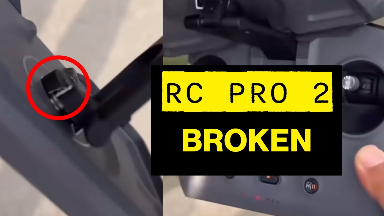 DJI RC PRO 2 - BROKE & WHY?