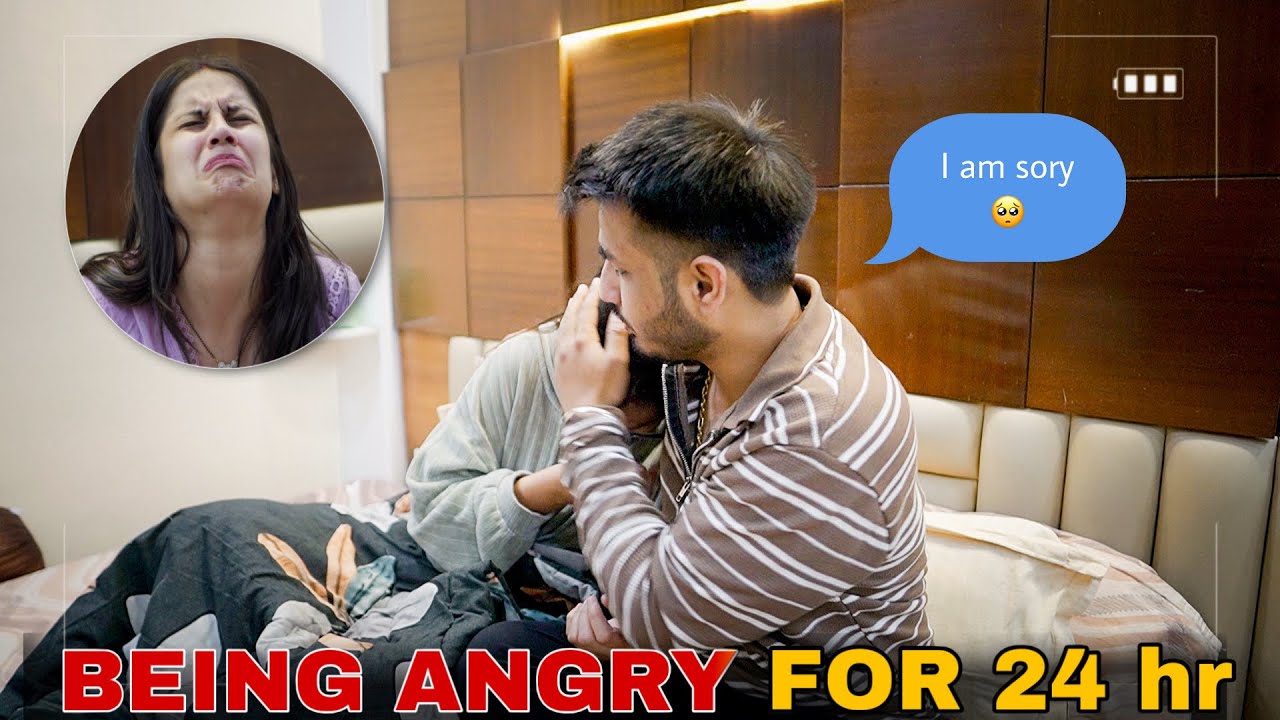 ANGRY Prank on WIFE for 24 Hours &ndash; She Was SHOCKED!