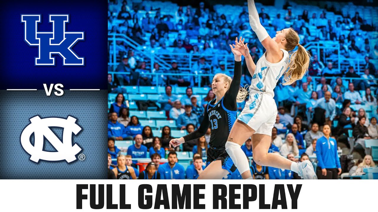 Kentucky vs. North Carolina Full Game Replay | 2024-25 ACC Women's Basketball