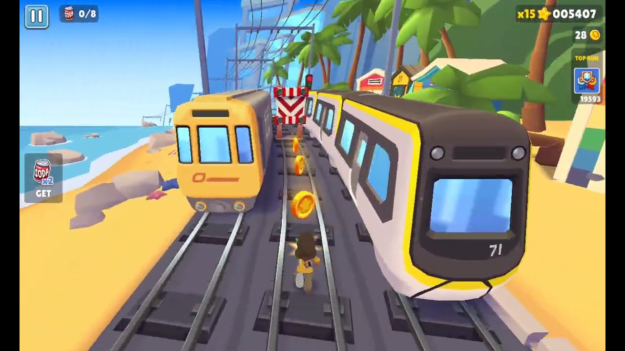 Subway Surfer gameplay 