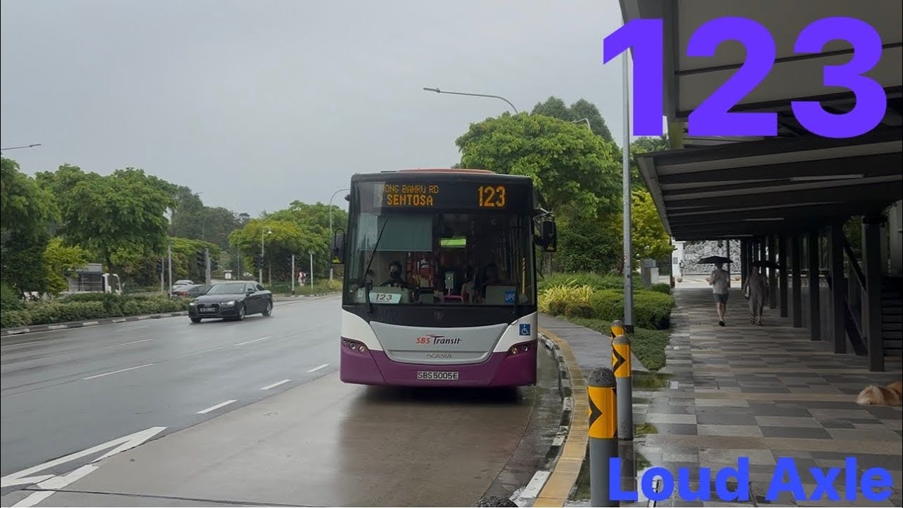 [Loud Axle] SBS Transit Bus 123 Scania K230UB Euro V SBS5005E (Batch 2).