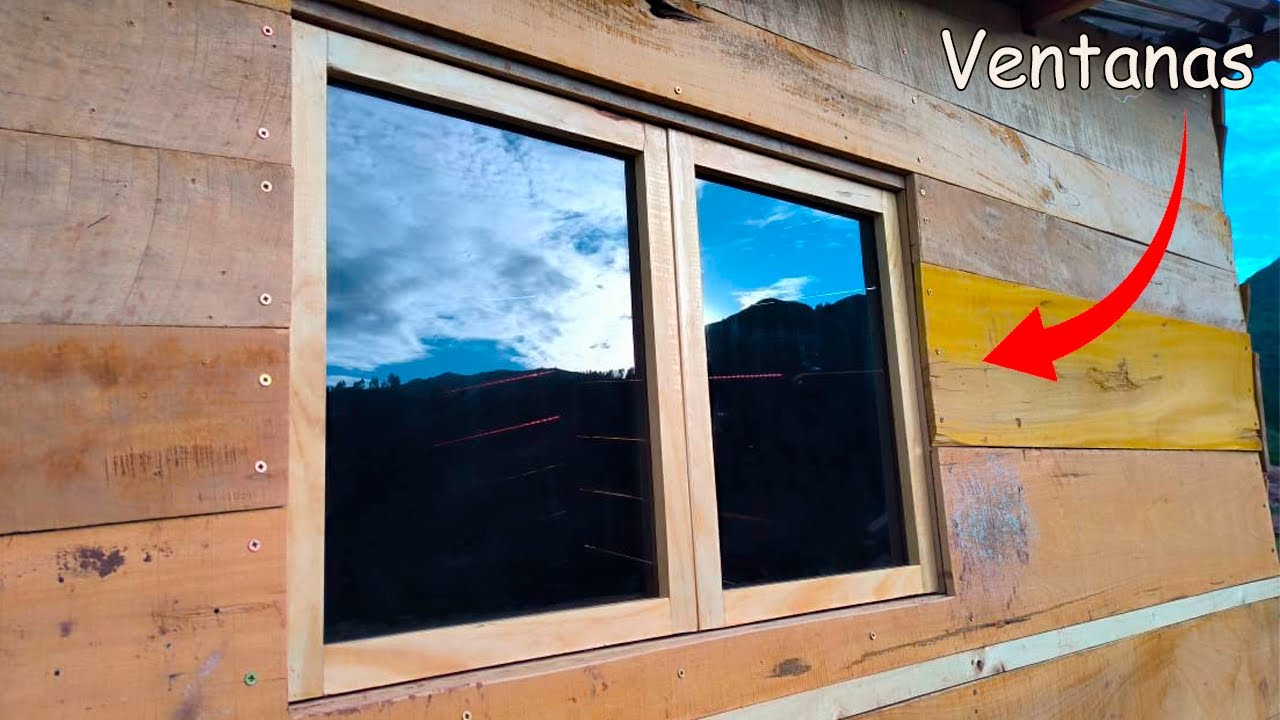 VENTANA DE MADERA:  Paso A Paso &iexcl;SIN MAQUINAS! Hazlo Tu Mismo / MUY FACIL - Luis Lovon